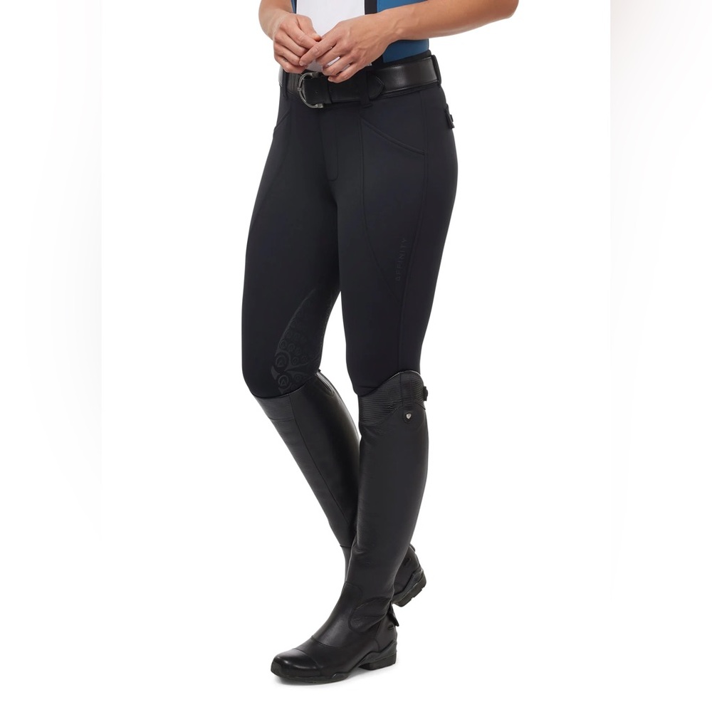 Riding Sport Black Women's Full Breech Riding Pants 32R